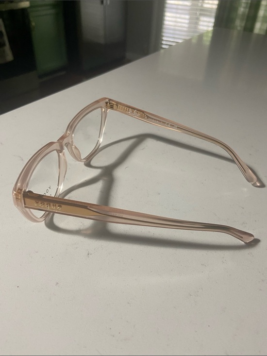 Vogue Accessories - Vogue Transparent Blush Pink Women's Fashion Glasses new without tags